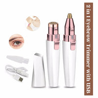 Flawless Eyebrow Precision Trimmer for Effortless, Painless