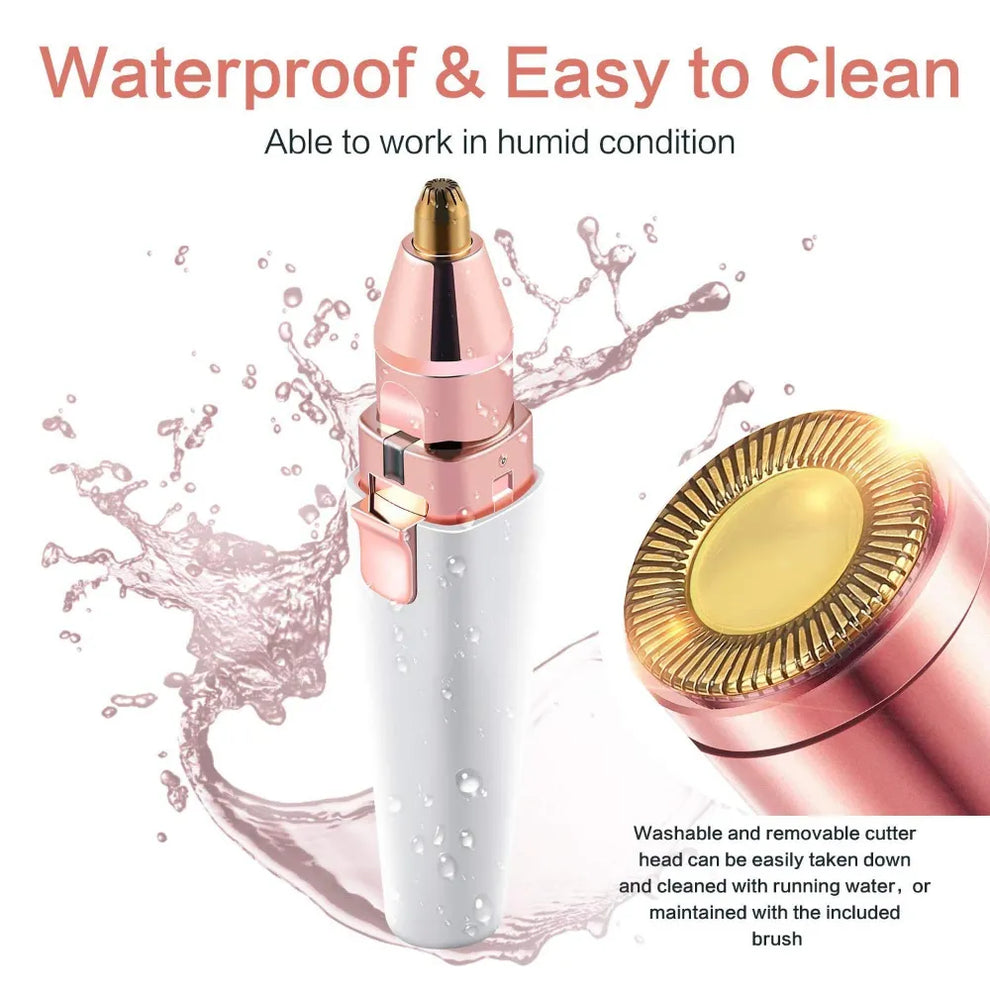 Flawless Eyebrow Precision Trimmer for Effortless, Painless